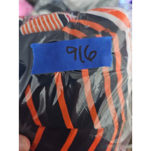 Michael Michael Kors Blouse Womens Striped Belted Batwing Sleeve Top L/XL (916) - Picture 7 of 7